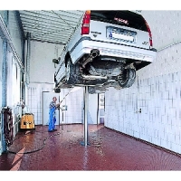 [TOP LIFT 1.35 SH]  Nussbaum (Германия) Подъемник одноплунжерный г/п 3500 кг. с Н-образными подхватами