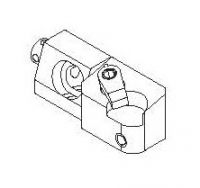 [UT1350]  Comec (Италия) Держатель картриджа 1/2” для UT1355 (CBN), UT1356 (PCD)