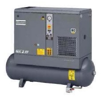 [GX3-10FF]  Atlas Copco (Бельгия) Компрессор винтовой пр-ть 0,318 м3/мин, давление 9,75 бар.