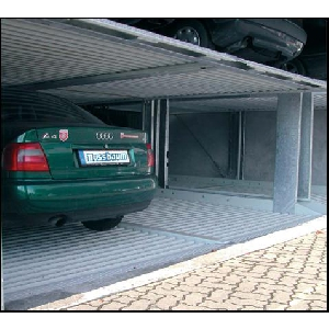 [Liftparker]  Nussbaum Независимая парковка на 2 уровня, с приямком.