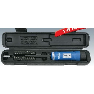 [5161205]  KS-Tools (Германия) Динамометрический ключ отвертка 1-8 Нм., с аксессуарами в кейсе