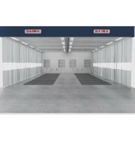 [PrepKleen2x6x4C]  Saima (Италия) Зона подготовки к окраске 6 х 8 м., 22 000 м3/ч двойная заглубляемая