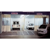 [PrepKleen2x6x4B]  Saima (Италия) Зона подготовки к окраске 6 х 8 м., 22 000 м3/ч, двойная на основании