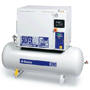 [NEW SILVER 10-500]  Fiac (Италия-Белоруссия) Компрессор винтовой пр-ть 0,86 м3/мин, давление 10 бар.