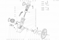 Запчасти для LB 50 компрессорного блока lb-50 remeza ремеза